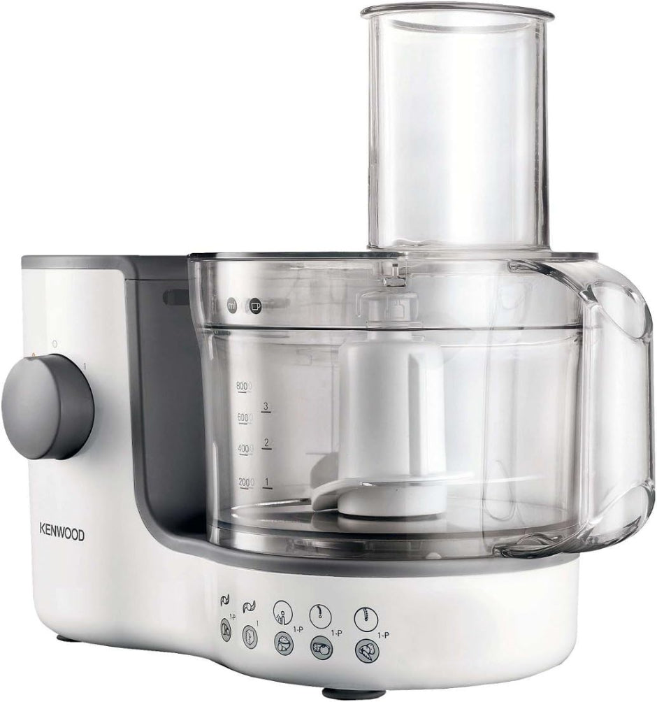 Kenwood Compact Food Processor, 1.4L Bowl, Blender, Emulsifying, Chopping Blade, Shredder Disc 400W, FP120