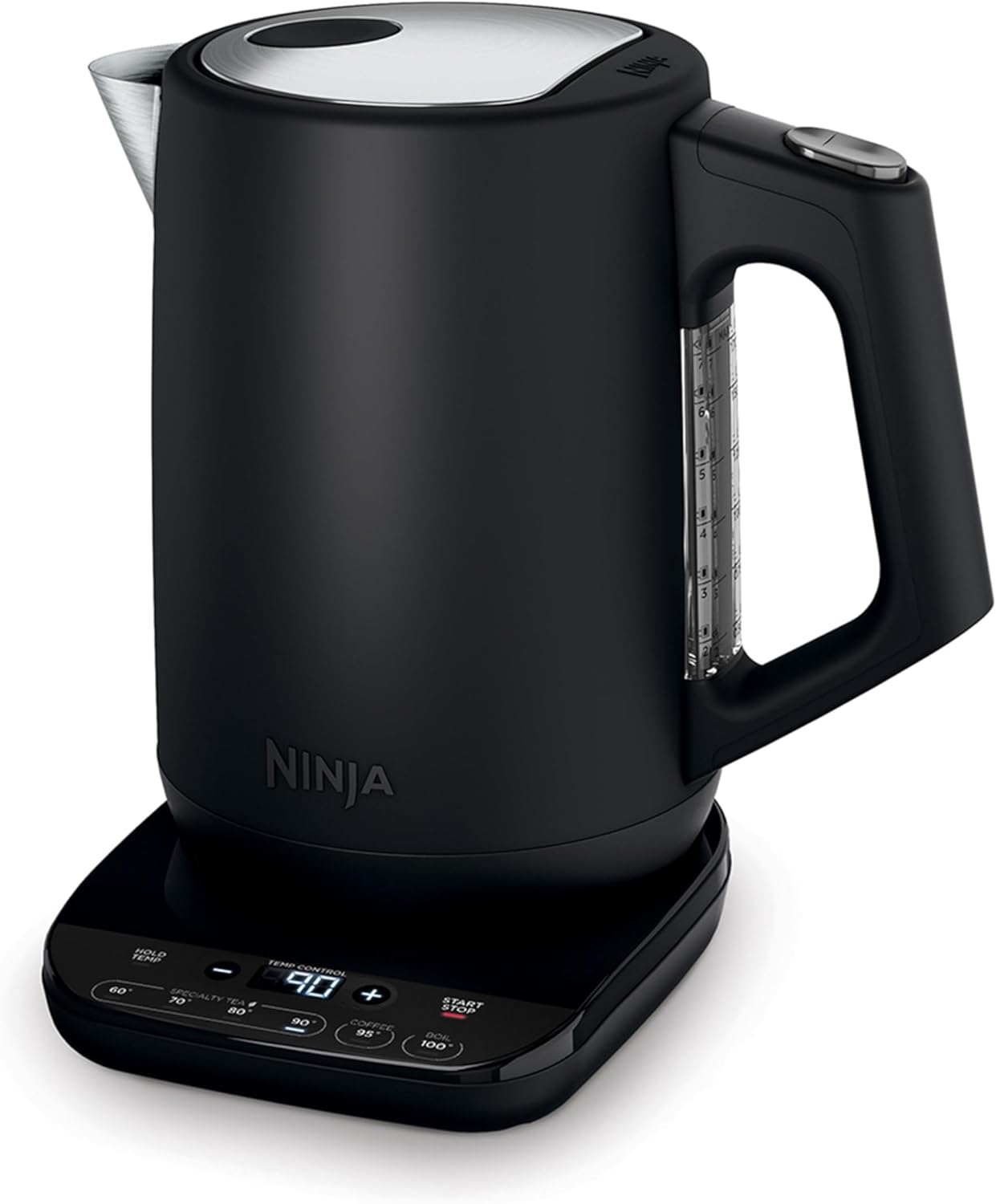 Ninja Perfect Temperature KT200UK Kettle with Temperature Selector - Matte Black