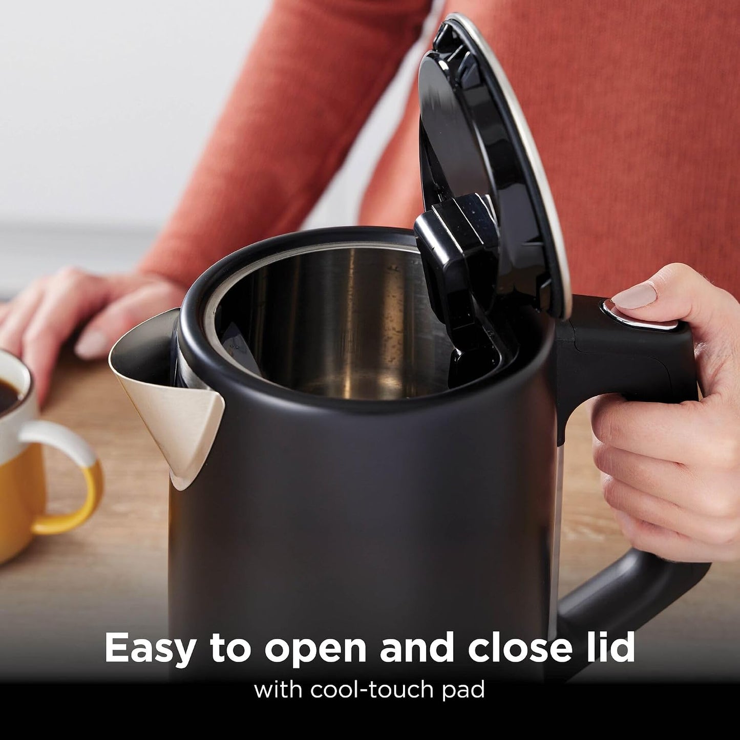 Ninja Perfect Temperature KT200UK Kettle with Temperature Selector - Matte Black