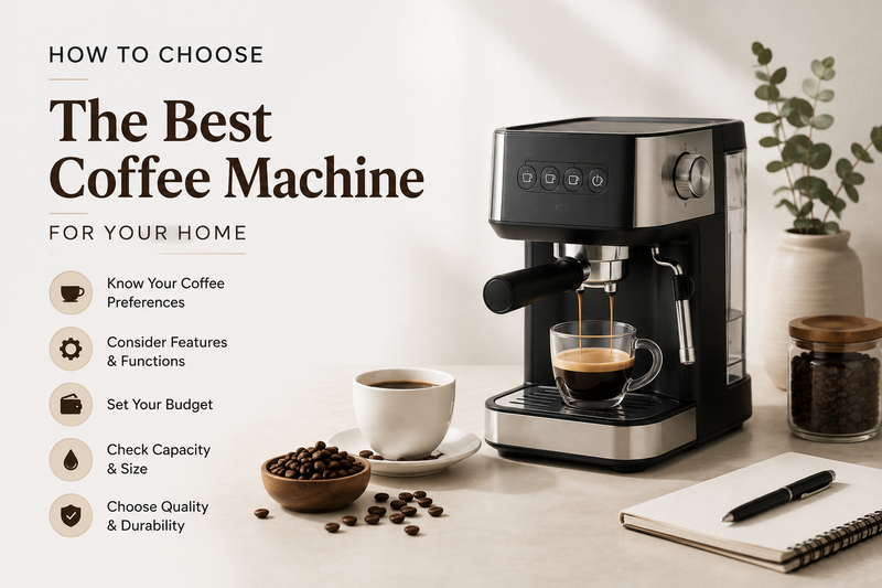 How to Choose the Best Coffee Machine for Your Home