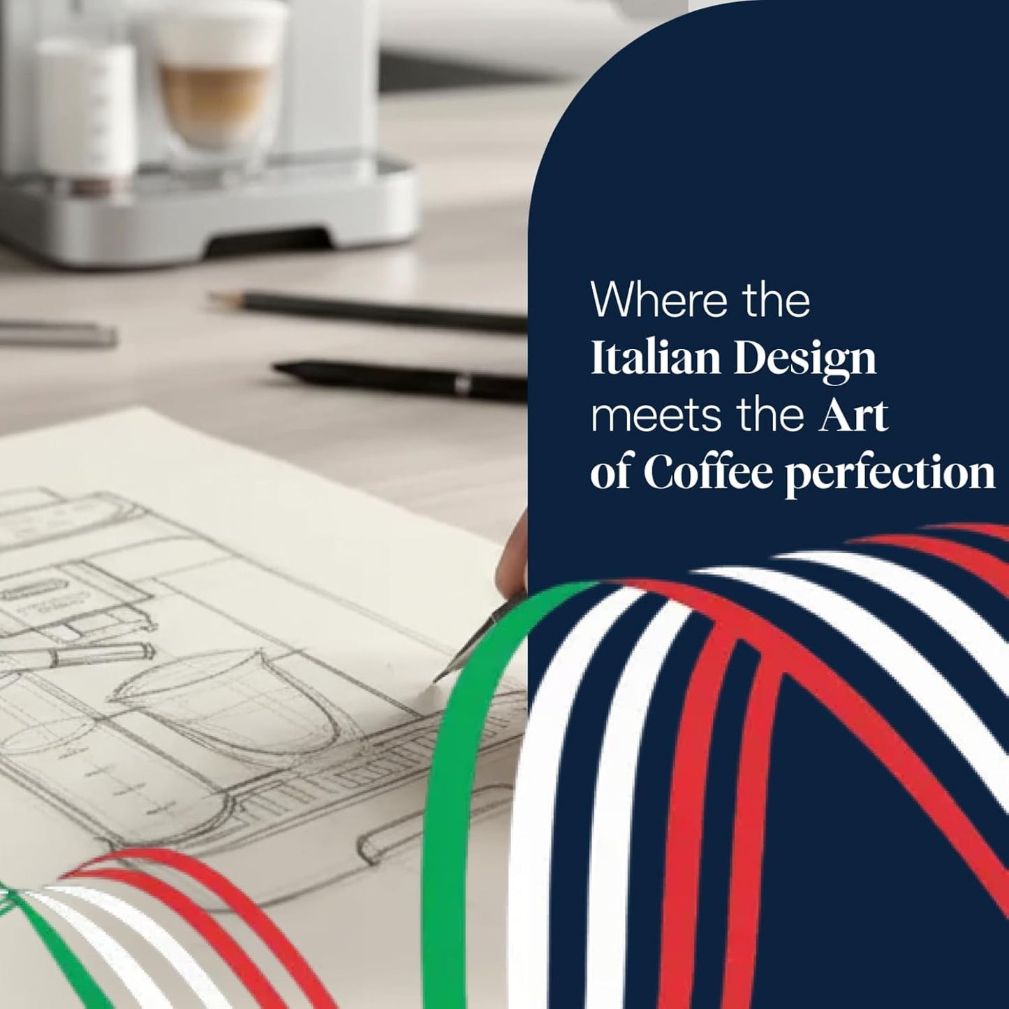 De'Longhi Magnifica Evo Next Perfetto Automatic Coffee Machine with LatteCrema Automatic Milk Frothing, 13 One Touch Drinks
