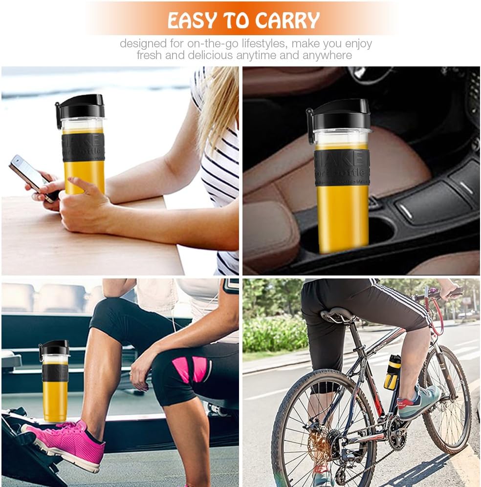 Blender Smoothie Maker, 700W Blender, Portable Food Chopper and Grinder, 570ml BPA Free Bottle, 300ml Grinder Cup, 1200ml Jug