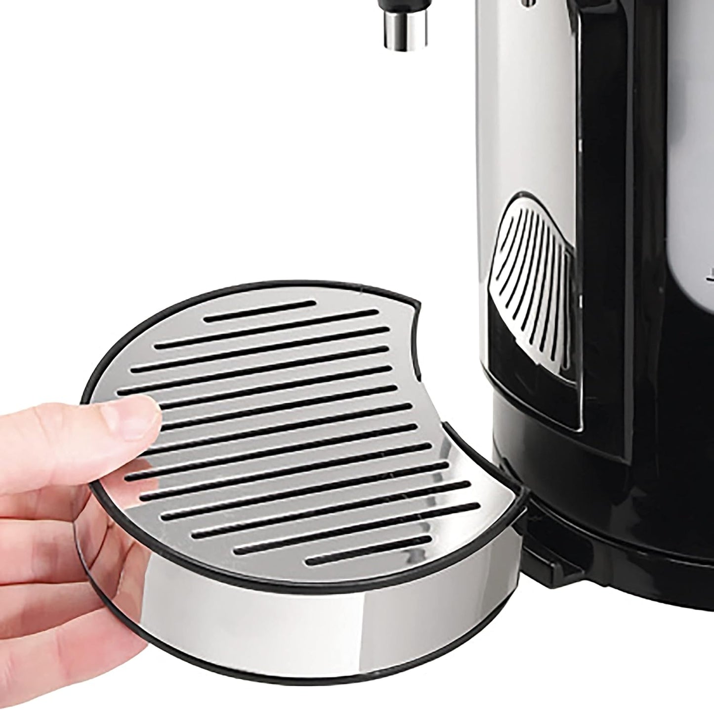 Breville HotCup Hot Water Dispenser with Variable Dispense, 2.0 Litre, 3kW Fast Boil, Gloss Black (VKJ318)