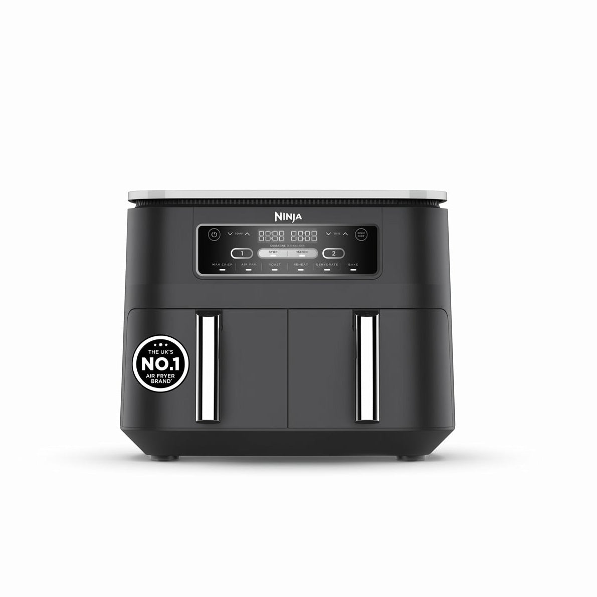 Ninja Foodi Dual Zone Digital Air Fryer with 2 Drawers, 7.6L, 6 in 1, Uses No Oil, Air Fry