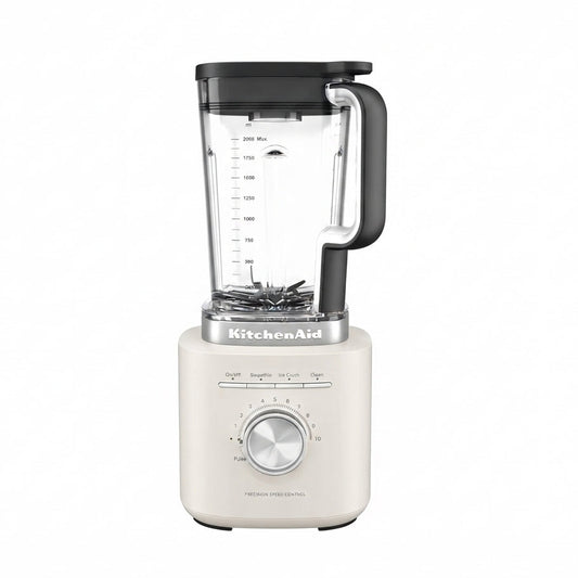 KitchenAid Pure Power Blender 1200W | 2.1L High-Performance Blender with 10 Speeds, Ice Crush & Smoothie Programs, Porcelain White