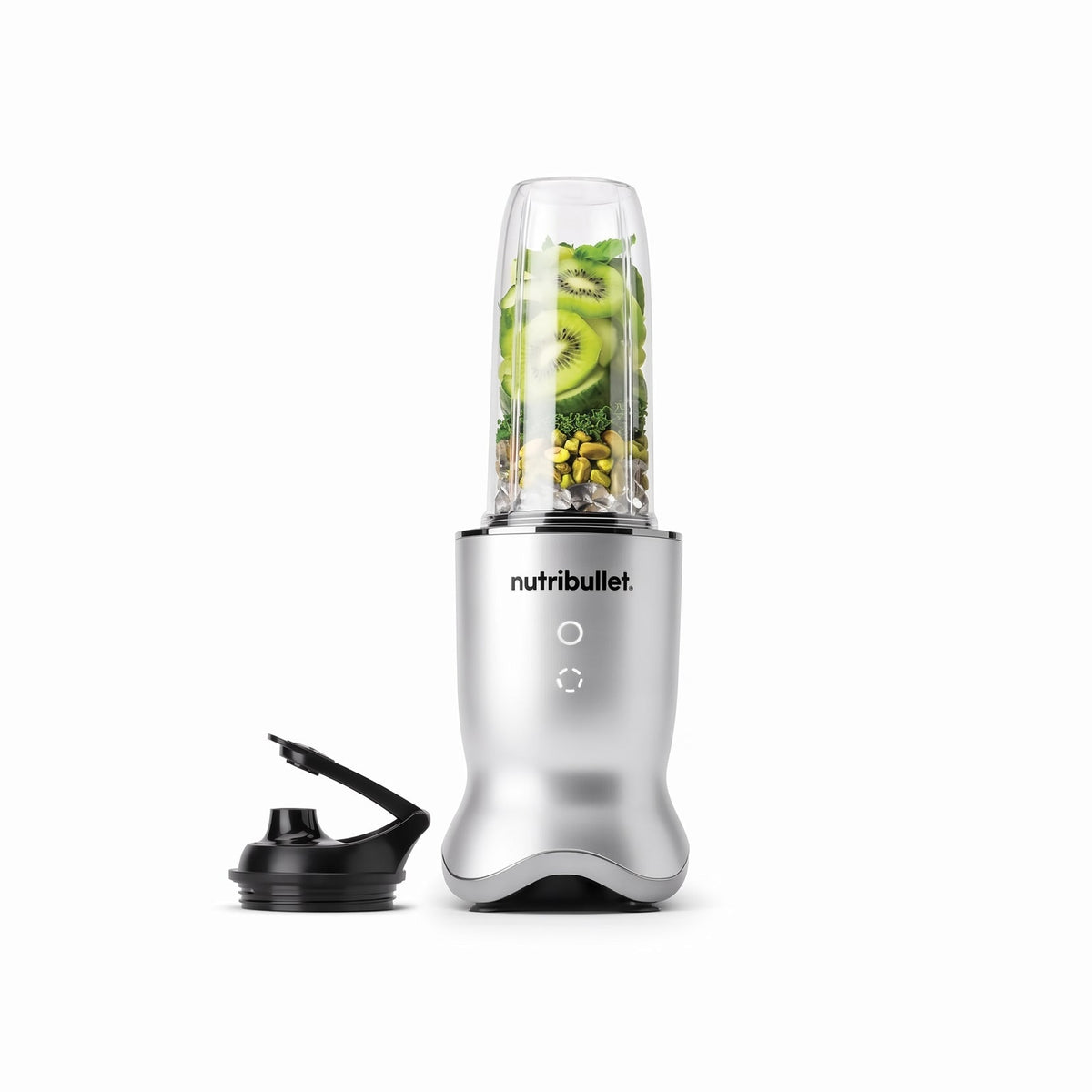 Nutribullet Ultra 1200W Personal Blender, Silver, with Rapid Extractor Blade, 900ml Cup, To Go Lid and Guide, Quiet Yet Powerful Single Serve Blender