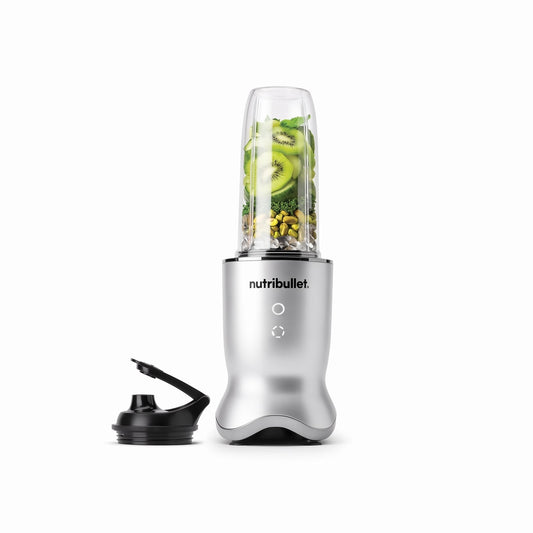 Nutribullet Ultra 1200W Personal Blender, Silver, with Rapid Extractor Blade, 900ml Cup, To Go Lid and Guide, Quiet Yet Powerful Single Serve Blender
