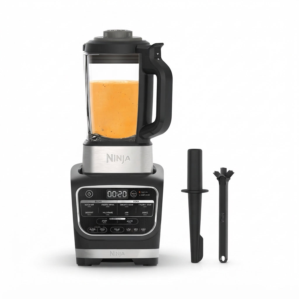 Product Title Ninja Foodi Blender and Soup Maker with 10 Auto-iQ Programs — 1.7L Glass Jug, Hot and Cold Blending, Built-In Heating Element