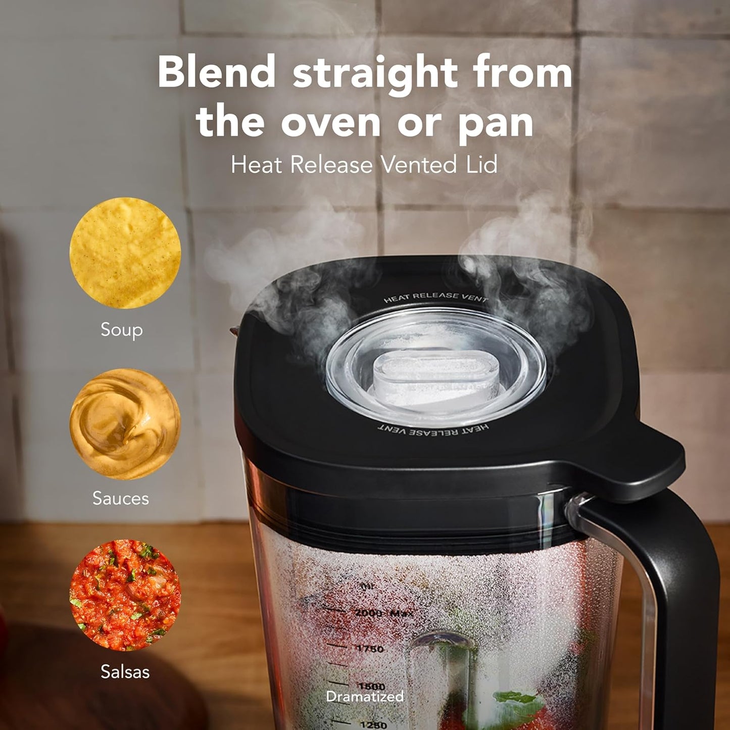 KitchenAid Pure Power Blender 1200W | 2.1L High-Performance Blender with 10 Speeds, Ice Crush & Smoothie Programs, Porcelain White
