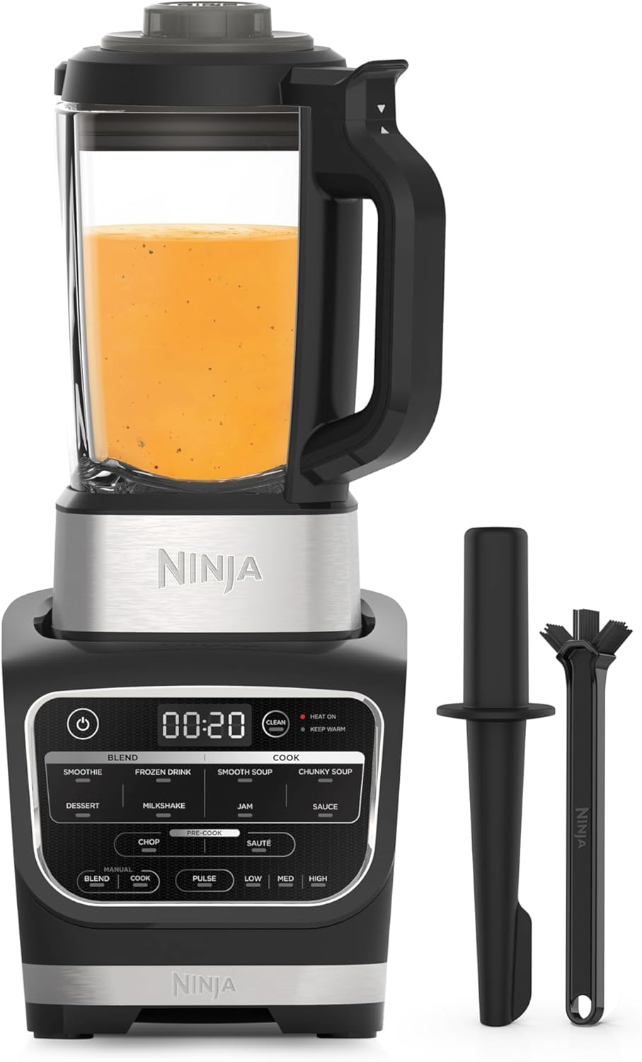 Product Title Ninja Foodi Blender and Soup Maker with 10 Auto-iQ Programs — 1.7L Glass Jug, Hot and Cold Blending, Built-In Heating Element