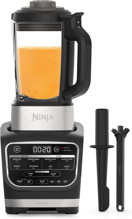Product Title Ninja Foodi Blender and Soup Maker with 10 Auto-iQ Programs — 1.7L Glass Jug, Hot and Cold Blending, Built-In Heating Element