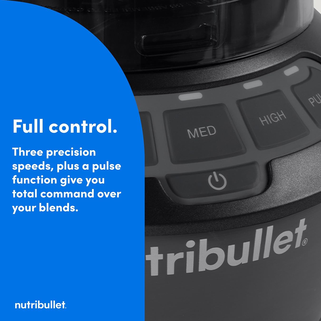NutriBullet Blender Combo 1200W | Hot & Cold Blender with 1.8L Jug, 3 Portable Cups & Smart Nutrition Extraction, Charcoal Grey
